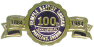 The 100 year emblem sticker