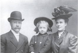 The day after Papa and I married beautiful Anna Jacobson in 1907 from the book Looking Back at Sunset by Edna Sandblom West