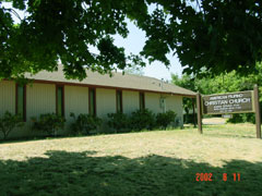 A view looking South, of the American Filipino Christian Church.  Taken 8-11-02