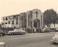 Bethel Baptist under Construction -- about 1952
