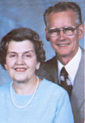 Mr. and Mrs. Morris (Morrie and Evelyn) Brask  about 1977