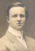 An early photo of Carl Ostrom - Photo probably taken in 1920's