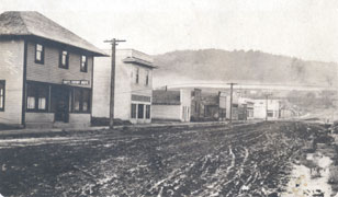 Downtown Cherry Grove as it once was.