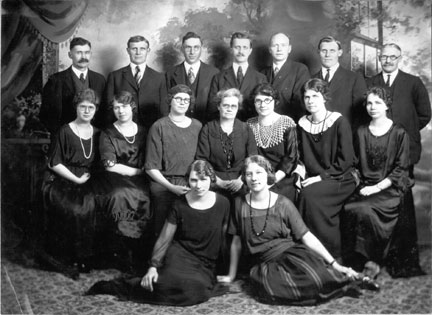 Church Choir 1920