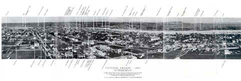 City of Portland 1882 - Looking East