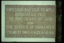 Same picture as above but different view of the cornerstone!