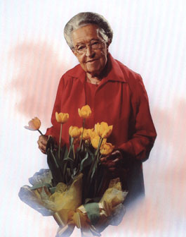 Corrie ten Boom - Photo was supplied by Melanie Omondi, Art Department, Baker Book House