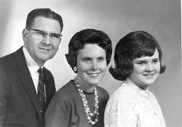 Pastor Dave, Deloris and Elaine about 1967