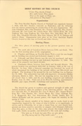 Page 2 - Brief History of the Church up to 1927