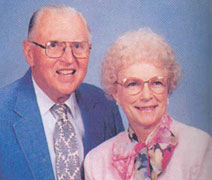 Evans and Marilyn Nelson - photo taken in 1995.