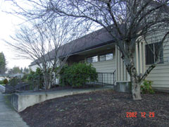 The West Side of Glisan Street Church, Looking North.