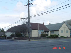 The Church at the corner of 104th and Glisan.
