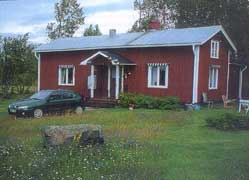 Linus Johnson's boyhood home in Sweden - Photo taken by Earl and family on recent trip to Sweden.