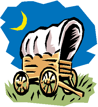 Asleep in the wagon!