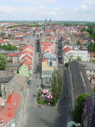 View of Wittenburg from the Castle Church Lookout