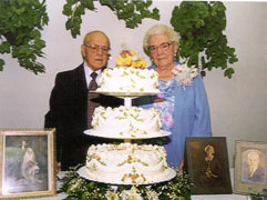 Golden Wedding Anniversary Celebration in Upper Room