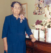 Minnie Rydman - taken in 1959 - their Golden Wedding Anniversary