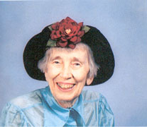 Picture of Evelyn, taken from the 1995 church directory