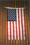 This is the flag sent, that once flew over the Capital building