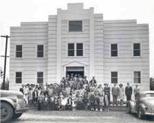 Warren Baptist Church about 1946