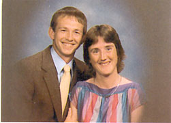 Terry and Karen Whitehill from 1989 church directory.